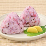 しば漬：おむすび