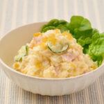 燻し風たくあん：ポテトサラダ